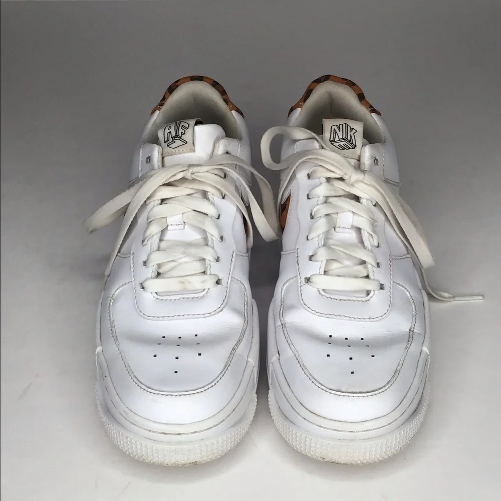 NIKE Air Force 1 Pixel SE Leopard Sneaker Size 8.